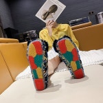 애니율 여성 캐주얼 스팽글 리본 플랫 슈즈 G2161 : 애니율