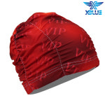 XBL-0200-13 엑스블루 아쿠아 주름나염 수모 수영모 : 남도스포츠