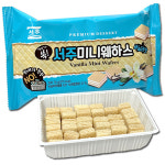 서주 미니 웨하스 바닐라맛 70g 과자 웨이퍼 : 골드캔디쇼핑몰