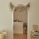 크리스마스 가랜드트리 전구포함 풀세트 앰버 120cm : 베베데코