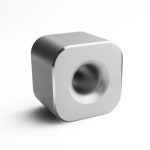 고급 볼펜 홀더 펜꽂이 사각타입 사무실 테이블 책상 메탈 만년필 펜 연필 꽂이 거치대 : 스마트 아이