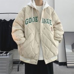 애니율 남성 겨울 빅사이즈 후드 패딩 야구 점퍼 G2357 : 애니율