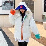 애니율 여성 겨울 오버핏 후드 패딩 점퍼 G2343 : 애니율