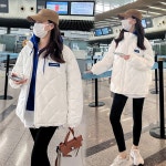 애니율 여성 겨울 오버핏 퀄팅 숏 패딩 점퍼 G2342 : 애니율