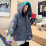 애니율 여성 겨울 오버핏 후드 패딩 점퍼 G2343 : 애니율