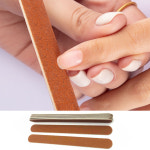 네일 우드파일 우드화일 손톱버퍼 손톱정리도구 100 180 양면 그릿 17.8cm : 주식회사코엘