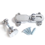 공용 화장실용 큐비클 잠금장치 칸막이 도어 빗장 잠금쇠 설치세트 : 하이우리마트