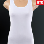 비와이씨 BYC1906 런닝 흰색 (면 100%) 5매 여성 민소매 나시 : 미즈넬