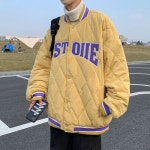 애니율 남성 가을 겨울 오버핏 야구 점퍼 G2368 : 애니율