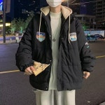 애니율 남성 가을 겨울 집업 후드 패딩 점퍼 G2375 : 애니율