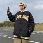 애니율 남성 가을 겨울 오버핏 야구 점퍼 G2368 : 애니율