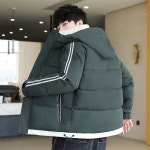 애니율 남성 겨울 빅사이즈 후드 패딩 점퍼 G2381 : 애니율
