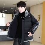 애니율 남성 겨울 빅사이즈 후드 패딩 점퍼 G2381 : 애니율