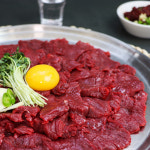 당일도축 한우 암소 대구 뭉티기 300g 양념장 포함 : 더스푸