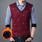 애니율 남성 겨울 기모 레이어드 셔츠 티셔츠 G2396 : 애니율