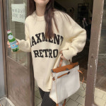 긴팔니트 스웨터 라운드넥 루즈핏 긴팔티 H6273맥스니트 : 캔들메이킹