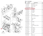 야마하 XMAX300 엑스맥스 인너박스 B74-F8311-00 순정부품 LEG SHIELD 1 : 주식회사 네오모먼트