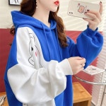 애니율 여성 캐주얼 오버핏 기모 후드 티셔츠 G2523 : 애니율