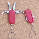 차량용 멀티툴 칼 비상공구 병따개 줄 맥가이버칼 맥가이버 다용도칼 스포츠 캠핑칼 캠핑 : 레드타이거