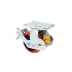 경창 완충용캐스터(회전+브레이크) 바퀴 6인치 9460TB : 툴앤드