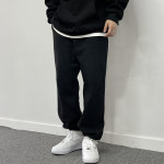 베럴댄나우 남녀공용 오버핏 빅사이즈 기모 트레이닝 조거팬츠 : 베럴댄나우