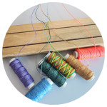 라운드 폴리 왁스코드 매듭실 0.65mm 길이20m 실팔찌 만들기 마크라메 코드 : DIY드림랜드