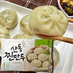 나래 트레이 3분 산동 찐만두 6개입 고기, 180g, 3개 : 여기집밥