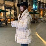 애니율 여성 겨울 오버핏 후드 패딩 점퍼 G2671 : 애니율