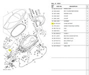 21년식 엔맥스 NMAX125 배터리커버 B6H-H2129-10 B2T-H2129-00 : 야마하 오토바이 부품