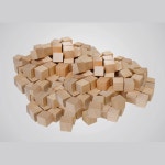 공간지각 도형이해 정육면체 블록 100p 발달놀이 쌓기 : FROID