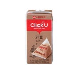서울우유 클릭유 커피 200ml x 24팩 : 스마트바잉