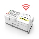 유선 카드단말기 KIS-2200 네이버커넥트 서명패드2인치 단말기 인터넷선 신규 개인사업자 : 수성정보통신