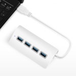 USB 3.0 4포트 멀티 허브 / C타입 컴퓨터 노트북 포트확장 충전 데이터 분배기 : 주식회사지엔이테크