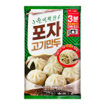 진주햄 속이 꽉찬 포자 고기만두 168g : 푸드뱅크주식회사