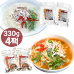 담백하고 진한 육수 일산참맛 닭칼국수 장닭칼국수 각2봉씩 총1.32kg : 너와넷