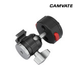 CAMVATE 캠베이트 C3017 카메라 퀵릴리즈 콜드슈 볼헤드 : 유쾌한생각