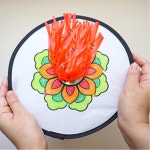 4인용 쉬운 원반 제기치기 만들기 민속놀이 추석 설날 전통체험 어린이집 민속체험 : 쇼핑 버스