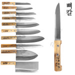 김윤현 대전식도 스텐 빽칼 (무쇠 뼈칼 우도 고기칼 정육칼 막칼 식칼 재래칼 시장칼) : 파크무역