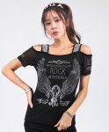 Unique807 락 핫피스 티 / 파워댄스 방송댄스 줌바 라인댄스 무대 공연 : 파워 댄스