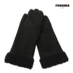 [레노마 장갑 본사]  베이비 램스킨 어린양털 안감 겨울 여성 이태리 양가죽장갑 R-21202 : 길마로