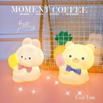 토끼무드등 조명 귀여운 트렌드 LED 곰돌이무드등 수유등 추천 침실등 미니 캐릭터 무드등 : 인기쇼핑