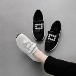 [할리샵] [소가죽] 사랑스러운 슬립온 4cm (118Z10) : hollyshop