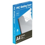 문화 PVC 제본표지 투명 A582-7 A4 0.3mm 100매 경질 : 클래스킹