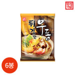 한성기업 튀김맛 우동 (2인분) 423g x 6봉 : CLICKMALL
