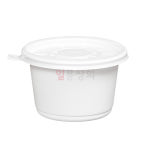 원형 죽용기 TY 125파이 대 450ml 600세트 백색 : 일용상회