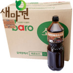 새마원 바로 숯불 바베큐소스S 업소용 숯불 향 소스 2.15kg, 8개 : 식자재프로