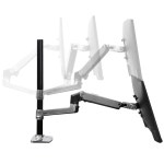 어고트론 LX 45-549-026 듀얼 모니터암 세로 수직 상하 폴타입 모니터거치대 : ERGOTRON 공식판매처
