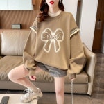 애니율 여성 봄 가을 캐주얼 오버핏 티셔츠 G2850 : 애니율