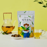 3+1 천지농원 무농약 볶은 작두콩차 100g(총 400g) 25년산 무농약 햇 작두콩 : 화순 천지농원