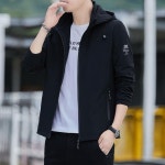 애니율 남성 봄 가을 빅사이즈 후드 자켓 점퍼 G2911 : 애니율
